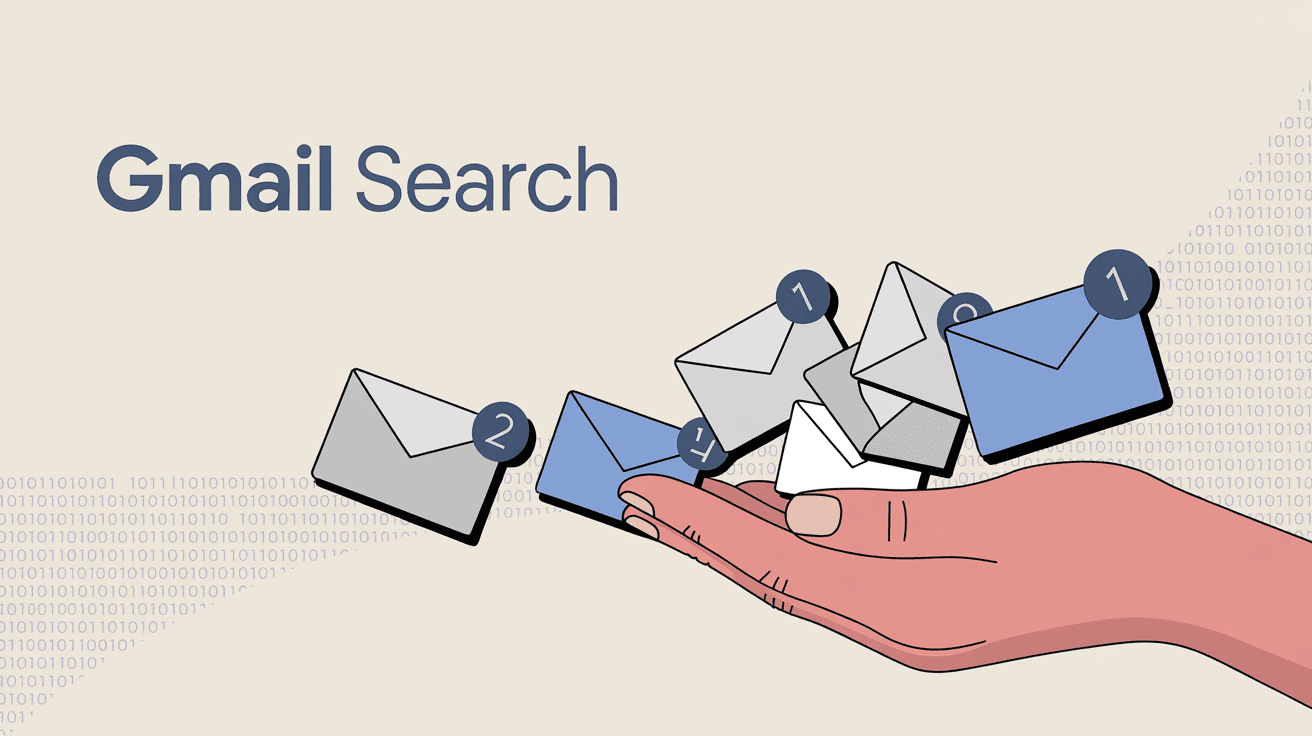 Gmail search operators for finding archived, muted, and snoozed emails